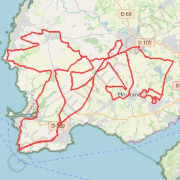 Itinéraire CIRCUIT ETAPE 3, distance, dénivelé, altitude, carte, profil, trace GPS