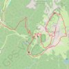 Itinéraire Chamechaude par le Jardin depuis le Col de Porte, distance, dénivelé, altitude, carte, profil, trace GPS