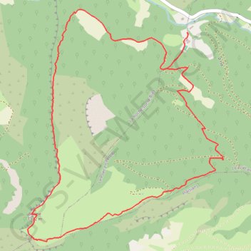 Itinéraire La Montagne de Banne, distance, dénivelé, altitude, carte, profil, trace GPS