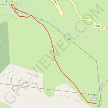 Itinéraire Ski Léopold la foux, distance, dénivelé, altitude, carte, profil, trace GPS