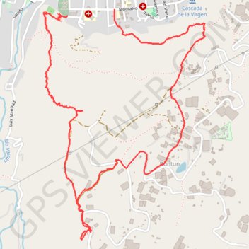 Itinéraire Ecu_26_Casa_del_Arbol, distance, dénivelé, altitude, carte, profil, trace GPS