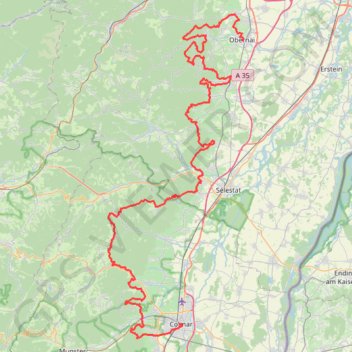 Itinéraire 100M TAGE 2024 190424, distance, dénivelé, altitude, carte, profil, trace GPS