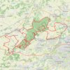 Itinéraire 2020-100, distance, dénivelé, altitude, carte, profil, trace GPS