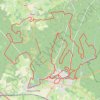 Itinéraire LA DEREN VTT 50km, distance, dénivelé, altitude, carte, profil, trace GPS