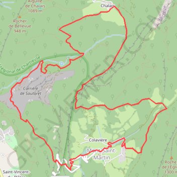 Itinéraire Tour de Mont Saint Martin, distance, dénivelé, altitude, carte, profil, trace GPS