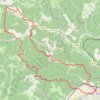 Itinéraire Souillac - Forêt de Salignac - 225 - UtagawaVTT.com, distance, dénivelé, altitude, carte, profil, trace GPS