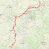 Itinéraire EuroVélo 3, distance, dénivelé, altitude, carte, profil, trace GPS