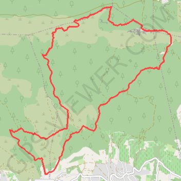 Itinéraire Merindol, distance, dénivelé, altitude, carte, profil, trace GPS