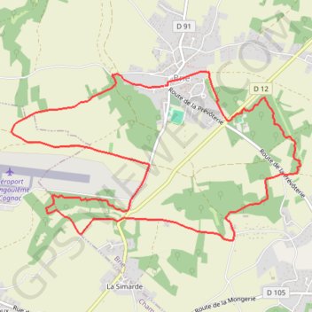 Itinéraire 16-462, distance, dénivelé, altitude, carte, profil, trace GPS
