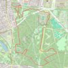 Itinéraire Vincennes Modérée J2, distance, dénivelé, altitude, carte, profil, trace GPS