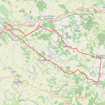 Itinéraire Itinéraire3, distance, dénivelé, altitude, carte, profil, trace GPS