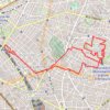 Itinéraire Paris (75000), distance, dénivelé, altitude, carte, profil, trace GPS