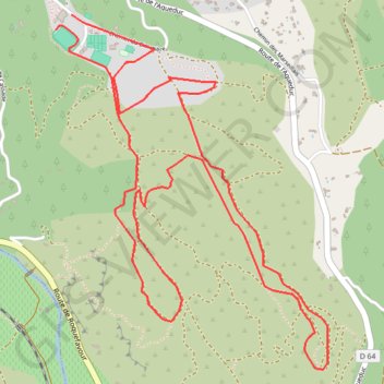 Itinéraire La Roquefavourette, distance, dénivelé, altitude, carte, profil, trace GPS