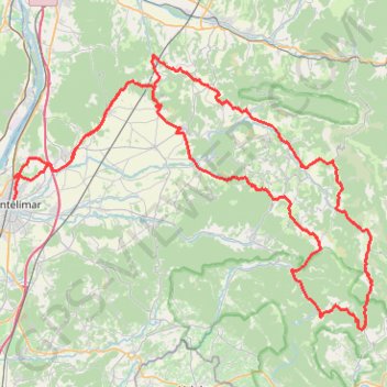 Itinéraire La CORIMA 2024 152km 2149m D+, distance, dénivelé, altitude, carte, profil, trace GPS