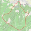 Itinéraire Boucle du coteau - Pouillé, distance, dénivelé, altitude, carte, profil, trace GPS