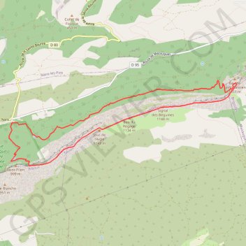 Itinéraire Le Saint Pilon Sainte Baume, distance, dénivelé, altitude, carte, profil, trace GPS