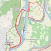 Itinéraire Villeneuve-lès-Avignon, distance, dénivelé, altitude, carte, profil, trace GPS