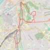 Itinéraire Metz, Seille&Bellecroix, distance, dénivelé, altitude, carte, profil, trace GPS