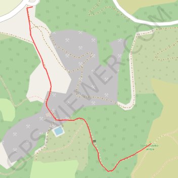 Itinéraire Le chêne millénaire d'Urdazubi-Urdax, distance, dénivelé, altitude, carte, profil, trace GPS