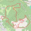 Itinéraire Monts de Guéret - Guéret, distance, dénivelé, altitude, carte, profil, trace GPS