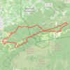 Itinéraire Le Groseau depuis Malaucène, distance, dénivelé, altitude, carte, profil, trace GPS