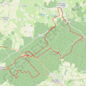 Itinéraire La Laurent Brochard, distance, dénivelé, altitude, carte, profil, trace GPS