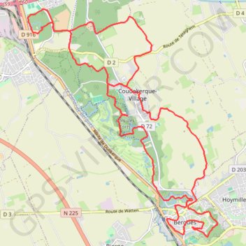 Itinéraire Bois des forts, distance, dénivelé, altitude, carte, profil, trace GPS