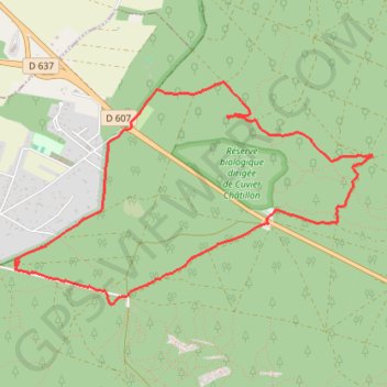Itinéraire Marche Nordique au départ de Barbizon, distance, dénivelé, altitude, carte, profil, trace GPS