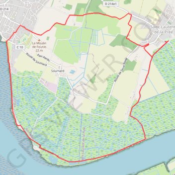 Itinéraire Trail court BR, distance, dénivelé, altitude, carte, profil, trace GPS