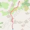 Itinéraire Corse (GR20) Tighjettu - Ascu Stagnu, distance, dénivelé, altitude, carte, profil, trace GPS