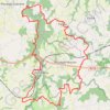 Itinéraire Le ponthou, distance, dénivelé, altitude, carte, profil, trace GPS