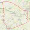 Itinéraire Ploudaniel Le Folgoet Guisseny Plouvien Route, distance, dénivelé, altitude, carte, profil, trace GPS