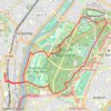 Itinéraire Tour dans le bois de Boulogne, distance, dénivelé, altitude, carte, profil, trace GPS