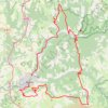 Itinéraire Les trois causses, distance, dénivelé, altitude, carte, profil, trace GPS