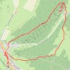 Itinéraire Colline et ruines du château de Vaulgrenant, distance, dénivelé, altitude, carte, profil, trace GPS