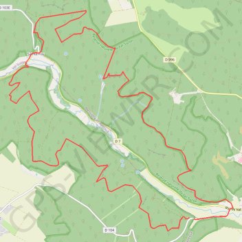 Itinéraire Les Balcons du Suzon - Messigny et Vantoux, distance, dénivelé, altitude, carte, profil, trace GPS