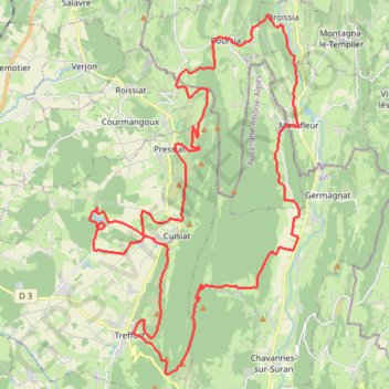 Itinéraire Mont Myon, distance, dénivelé, altitude, carte, profil, trace GPS