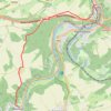 Itinéraire HASTIERE- Dinant par les hauteurs-Neffe -Rocher Bayard, distance, dénivelé, altitude, carte, profil, trace GPS