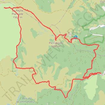 Itinéraire 20250914 Proposition Epopée sauvage autour du Pic Cassini (José-Luis RUIZ), distance, dénivelé, altitude, carte, profil, trace GPS