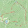 Itinéraire Les 3 châteaux : Falkenstein, Rothenbourg, Waldeck, distance, dénivelé, altitude, carte, profil, trace GPS