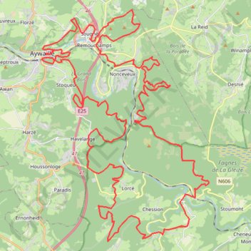 Itinéraire Ohm Trail Ultra, distance, dénivelé, altitude, carte, profil, trace GPS