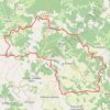 Itinéraire Fouquebrune vers Edon 44 kms, distance, dénivelé, altitude, carte, profil, trace GPS