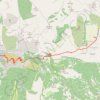 Itinéraire Montenegro - Lovcen J1, distance, dénivelé, altitude, carte, profil, trace GPS