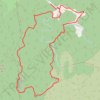 Itinéraire aragnon_simplement_9.52kmMon_parcours, distance, dénivelé, altitude, carte, profil, trace GPS