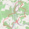Itinéraire Vallé du Coran au départ de Saint Sauvant, distance, dénivelé, altitude, carte, profil, trace GPS