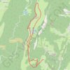 Itinéraire La Molière vers Lans en Vercors, distance, dénivelé, altitude, carte, profil, trace GPS