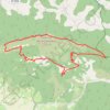 Itinéraire Baronnies - La Clavelière, distance, dénivelé, altitude, carte, profil, trace GPS