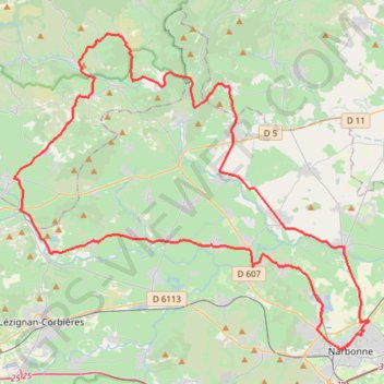 Itinéraire Beaufort, distance, dénivelé, altitude, carte, profil, trace GPS