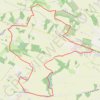 Itinéraire Maureville et son lac, distance, dénivelé, altitude, carte, profil, trace GPS