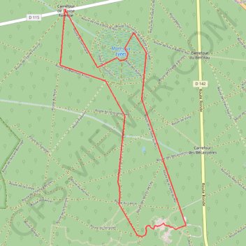 Itinéraire mare aux evees-MNT deuis r Canon, distance, dénivelé, altitude, carte, profil, trace GPS